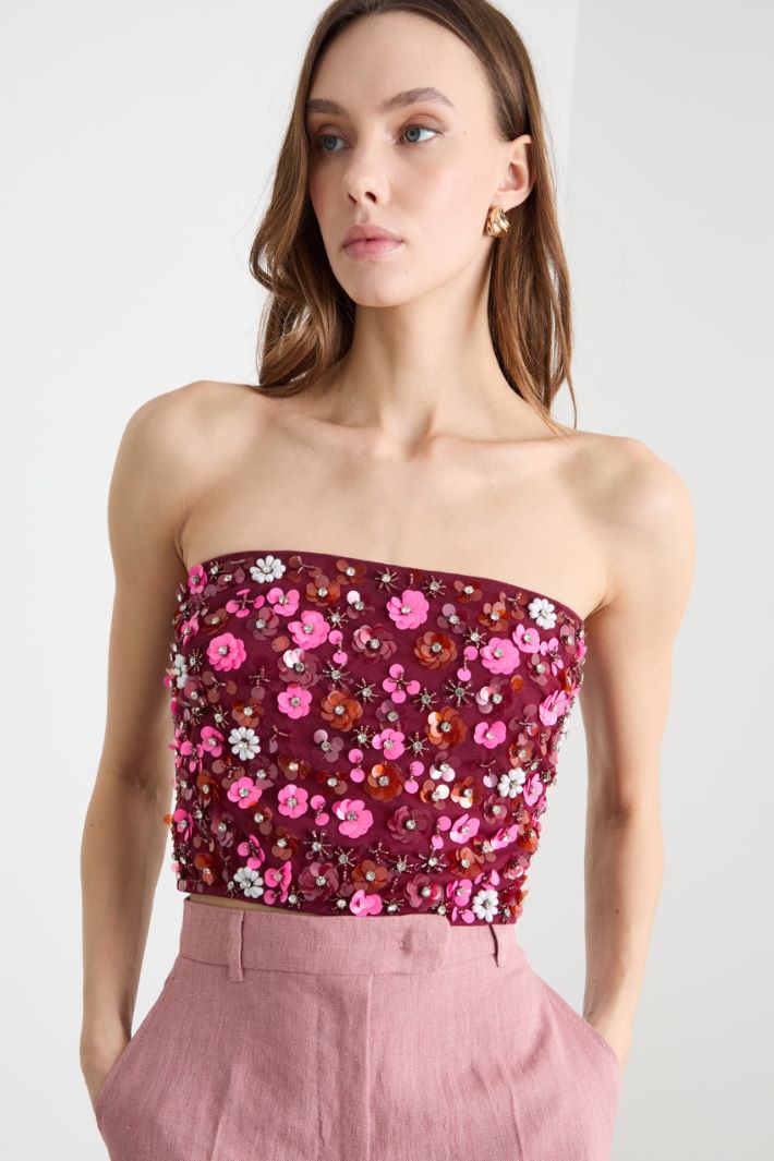 Top bordado Intrend - 3