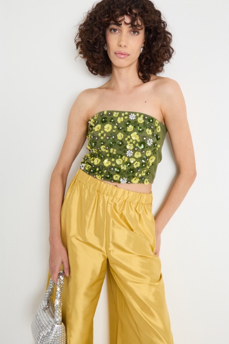 Embroidered top Intrend