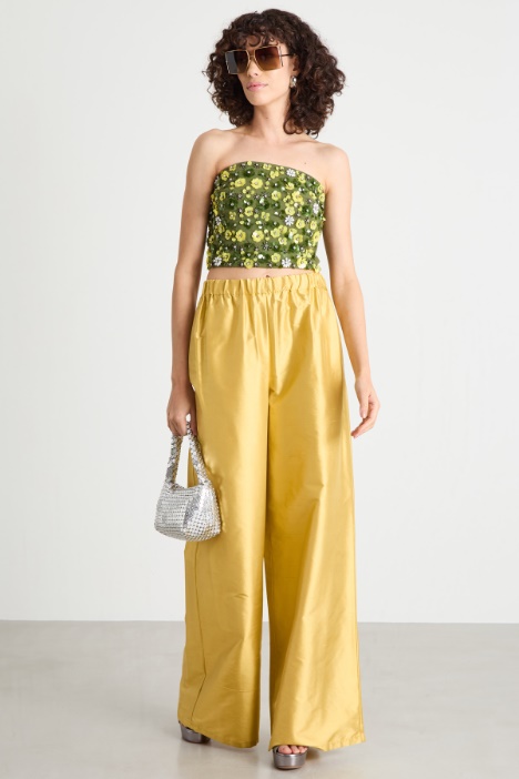 Embroidered top Intrend