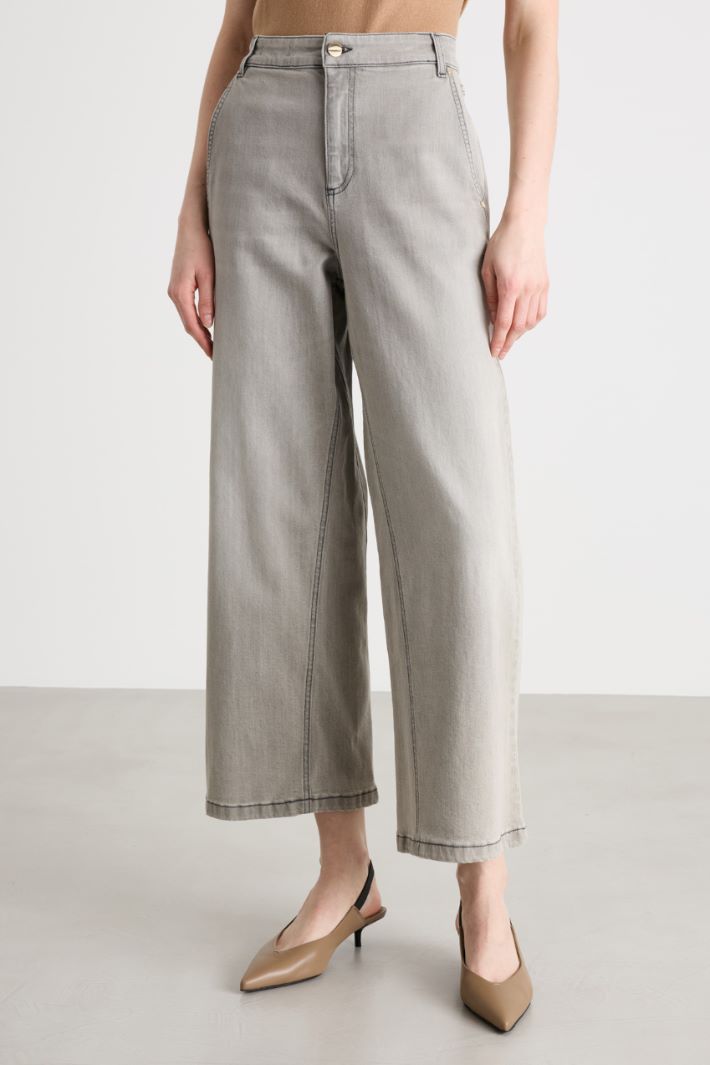 Palazzo Jeans Intrend - 2