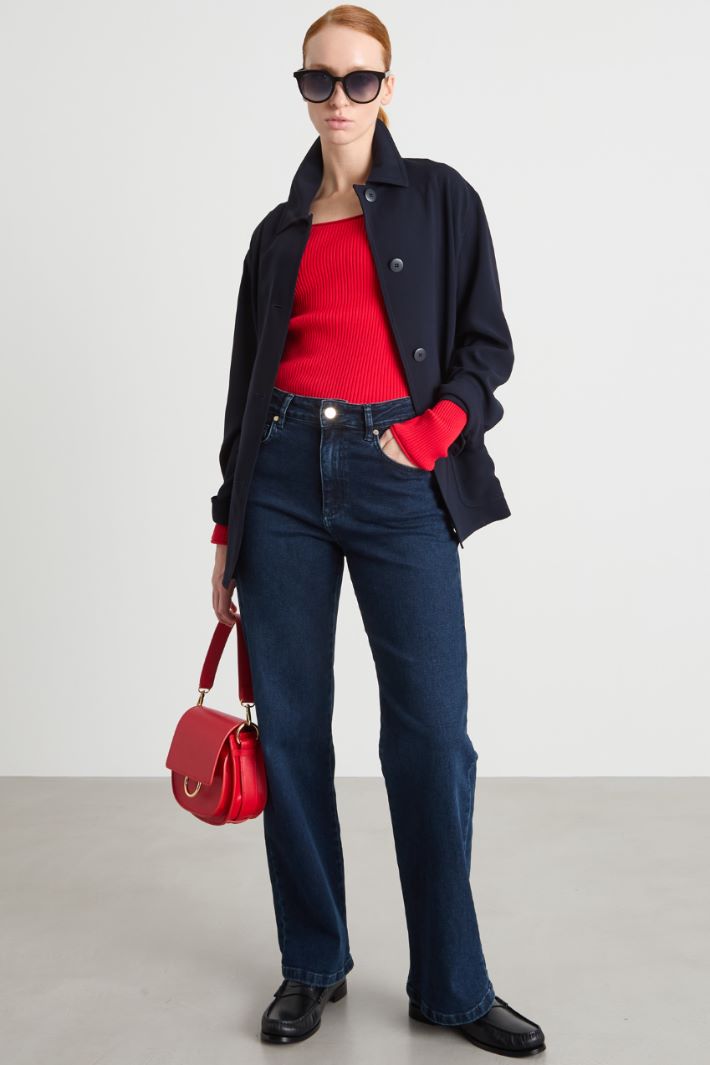 Jeans dritto stretch Intrend