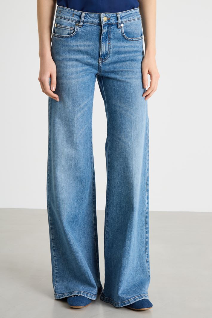 Jeans palazzo Intrend - 2