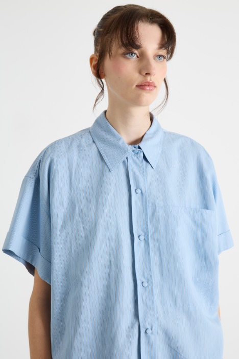 Casacca ampia con manica corta