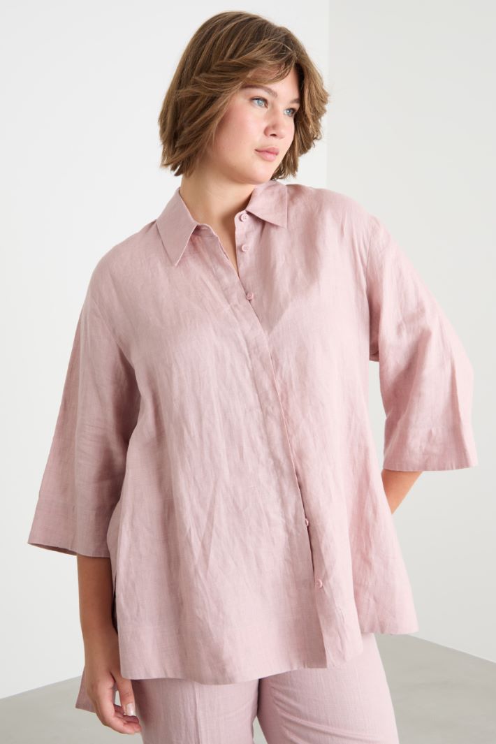 Casacca asimmetrica con spacchi Intrend - 2