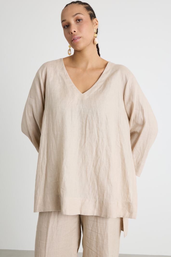 Casacca in tela di lino Intrend - 2