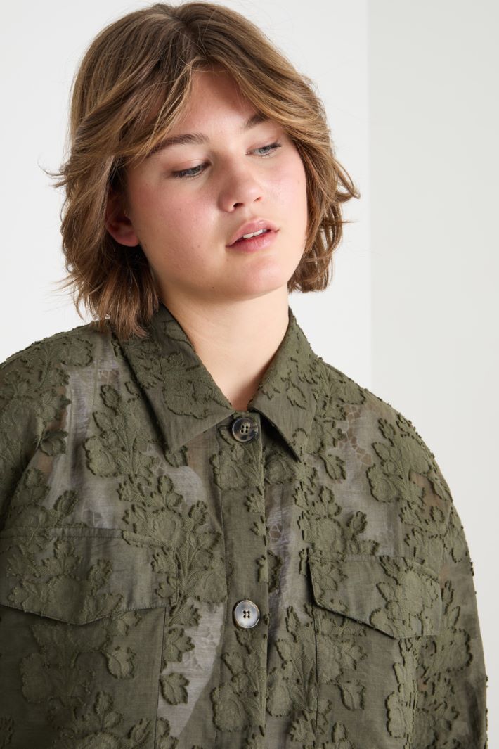 Boxy fil coupé blouse Intrend - 2