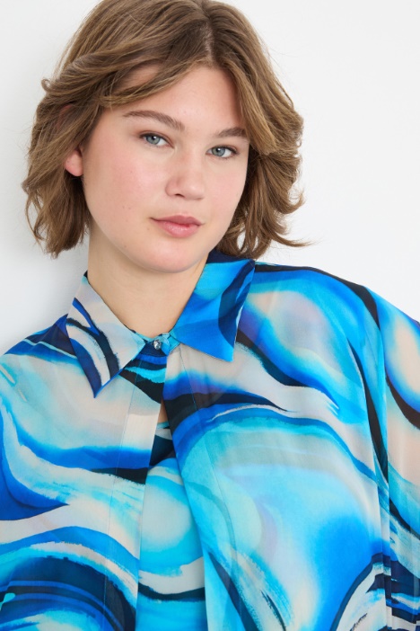 Casacca in georgette