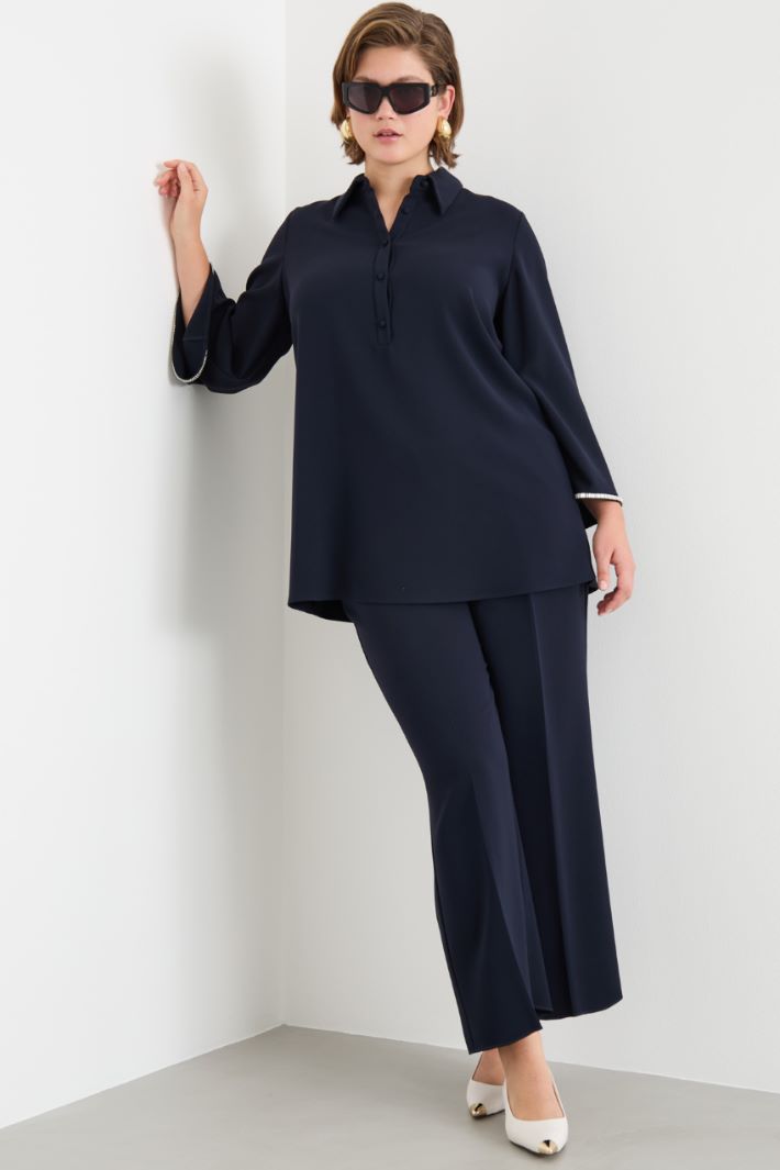 Casacca in cady con strass Intrend