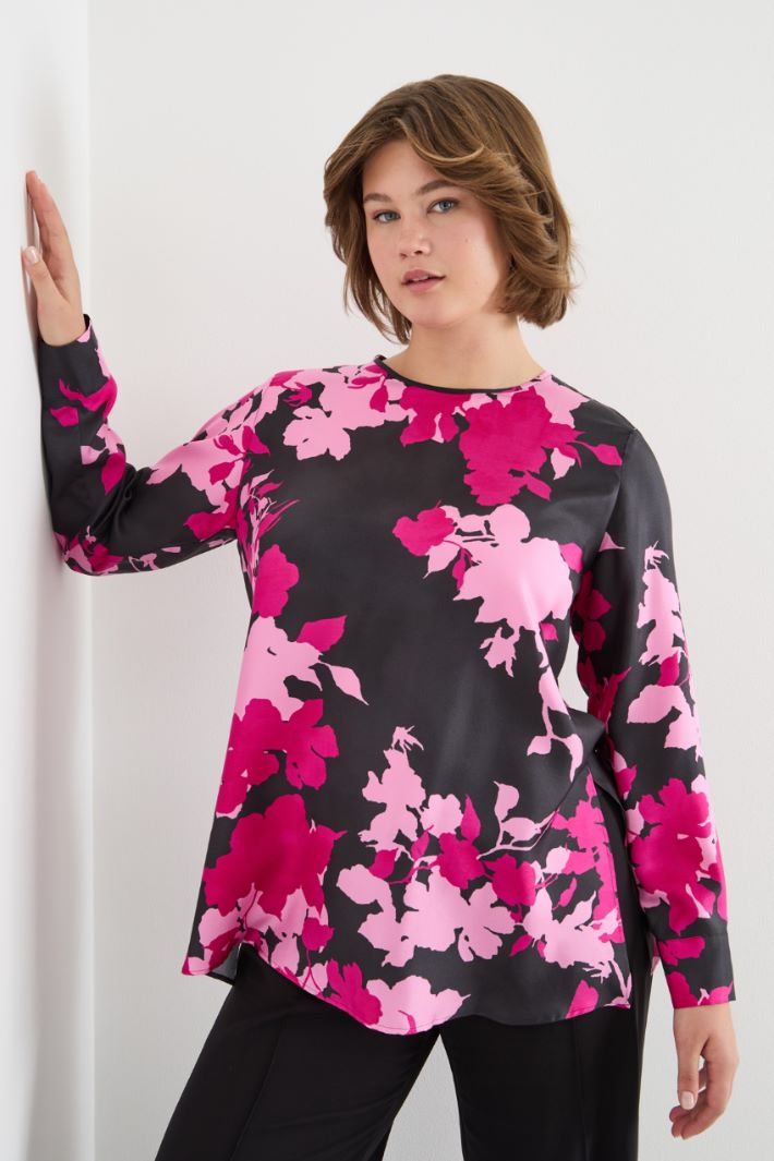 Printed twill tunic Intrend - 2