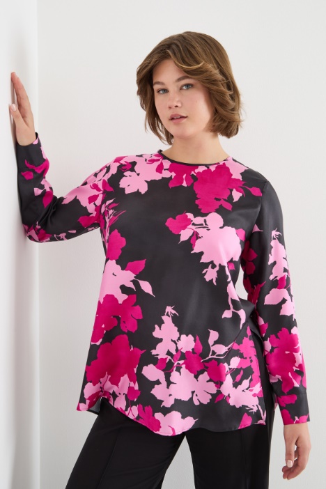 Printed twill tunic Intrend