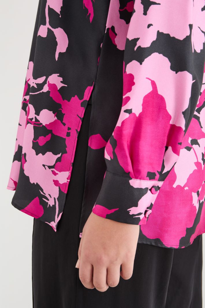 Printed twill tunic Intrend - 3