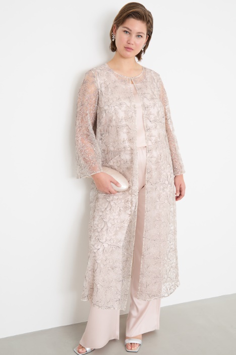 Iridescent lace tunic Intrend