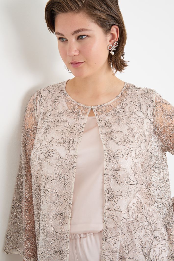 Iridescent lace tunic Intrend - 3