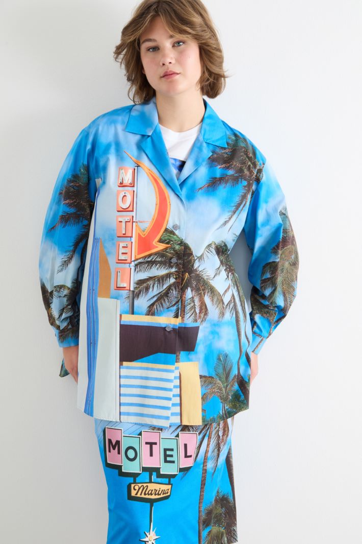 Casacca con scollatura bowling Intrend - 2