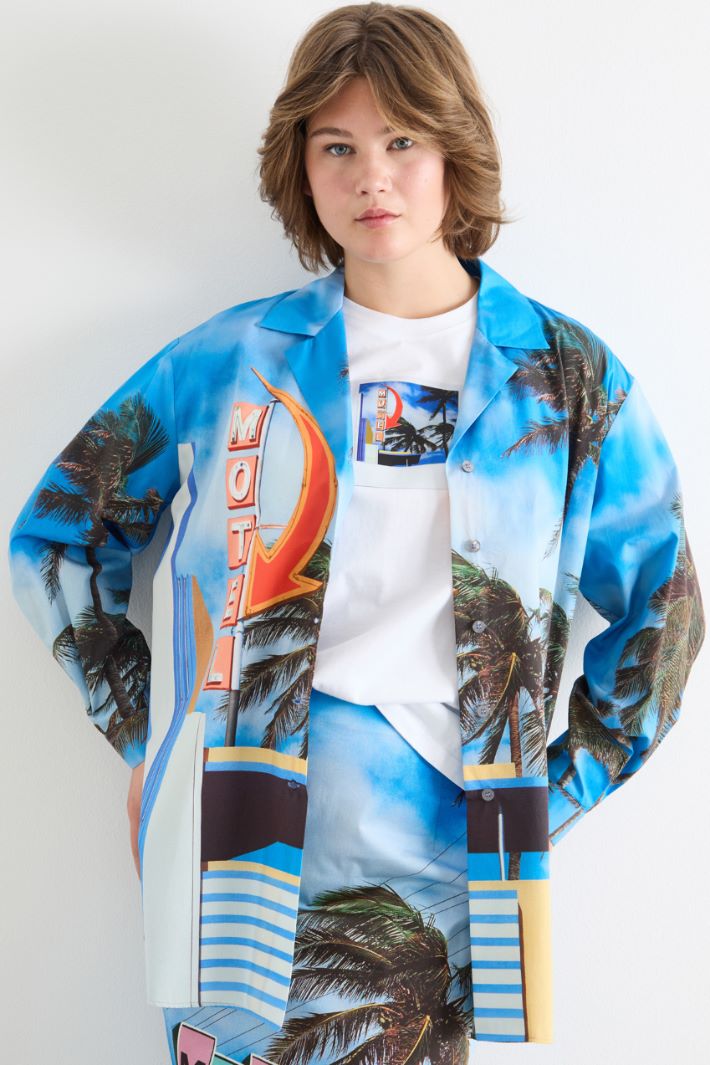 Casacca con scollatura bowling Intrend - 3