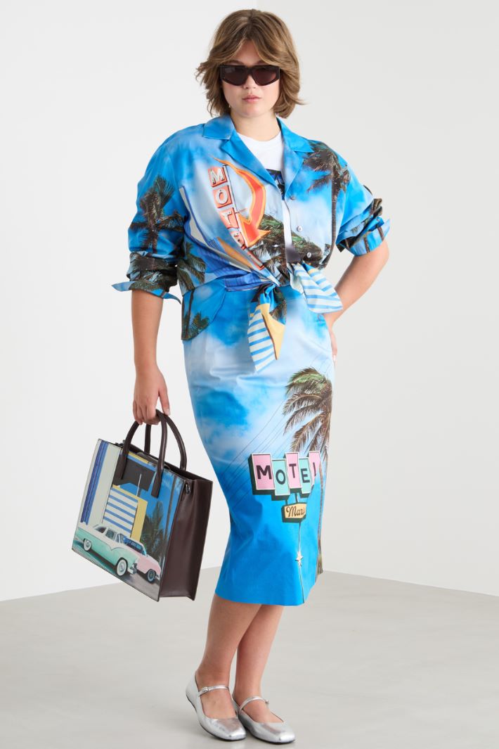 Casacca con scollatura bowling Intrend