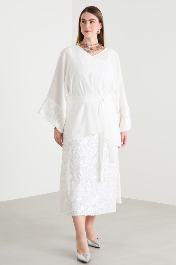 Cady and sequin tunic Intrend