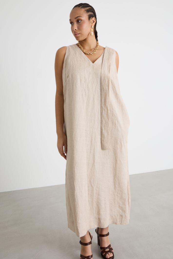 Maxi abito in tela Intrend - 2