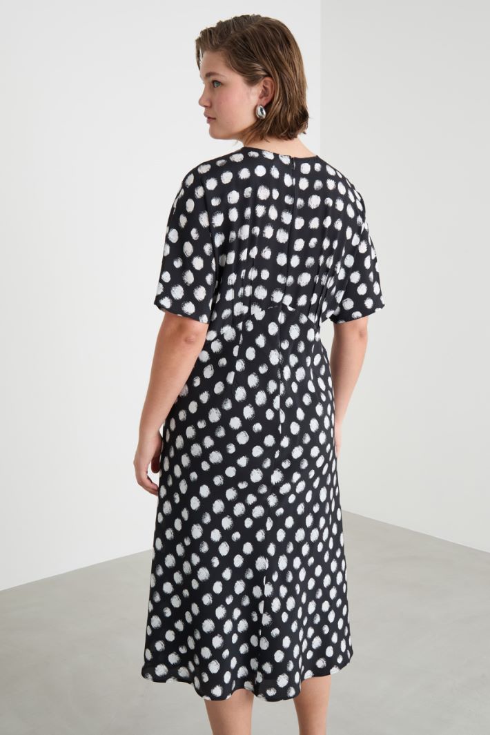 Abito midi drappeggiato Intrend - 4