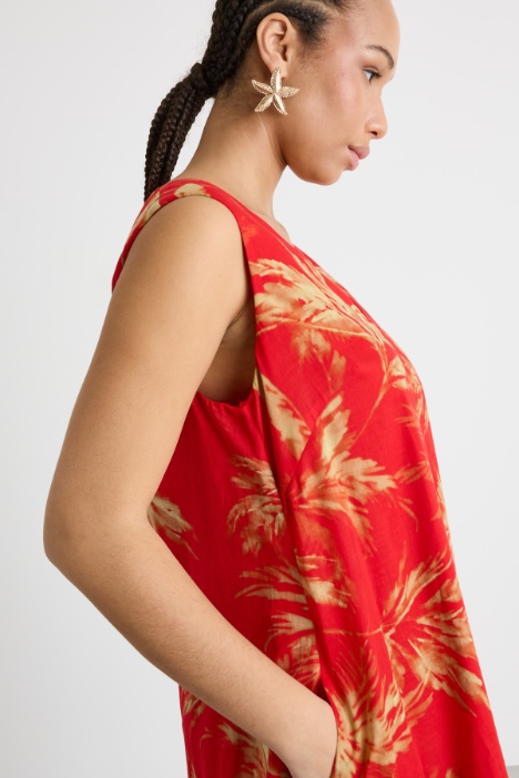 Abito svasato in voile