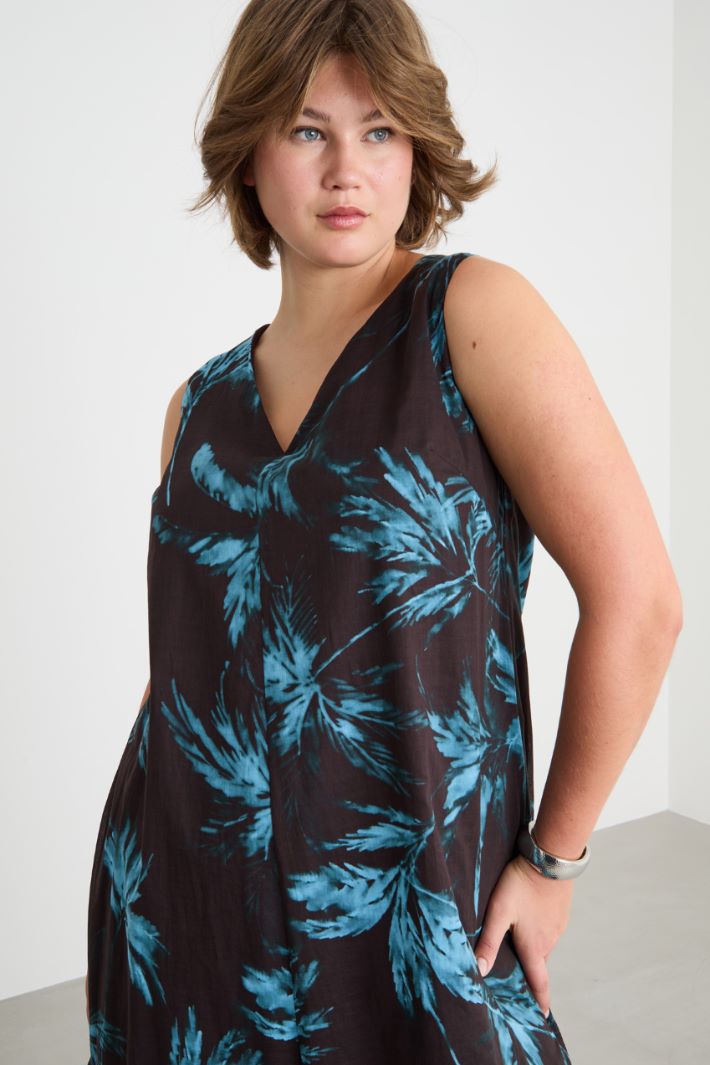 A-line voile dress Intrend - 3