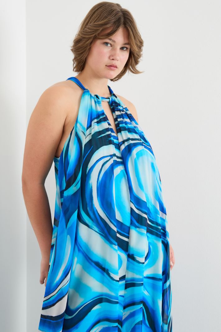 Georgette maxi dress Intrend - 3