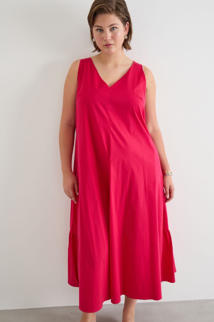 Abito svasato con balze posteriori Intrend - 2