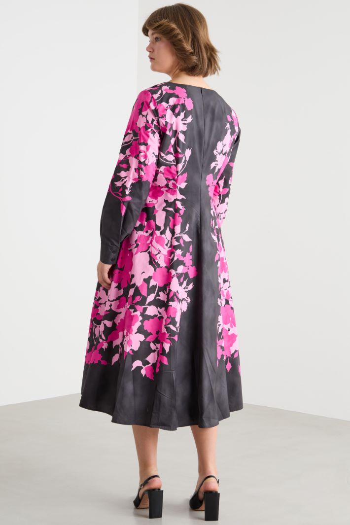 Abito in popeline stampato Intrend - 4