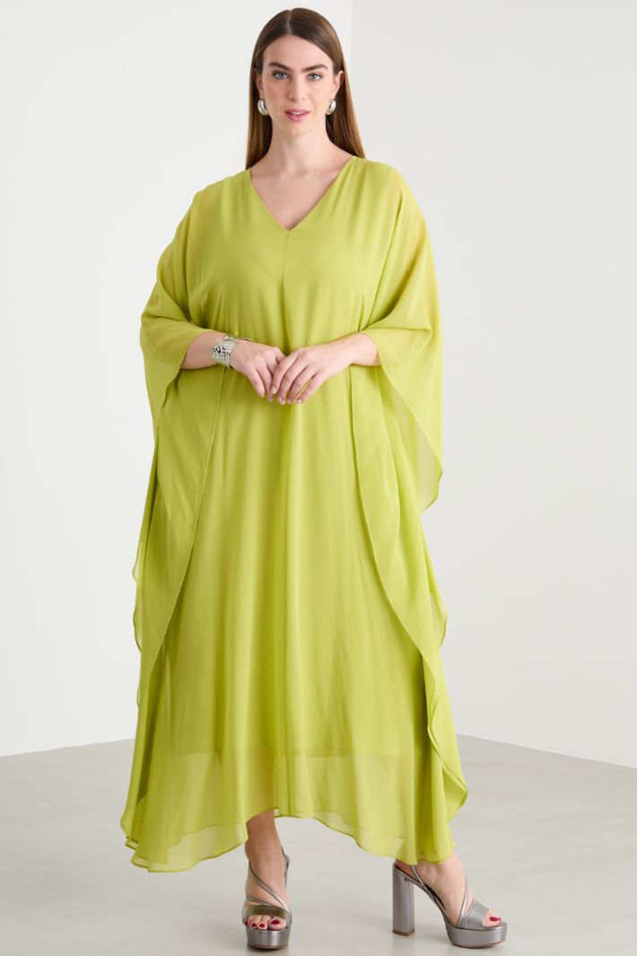 Loose-fit georgette dress Intrend - 2