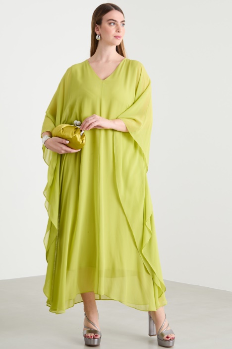 Loose-fit georgette dress Intrend