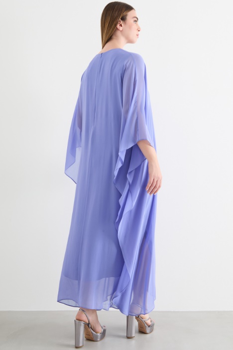Abito ampio in georgette