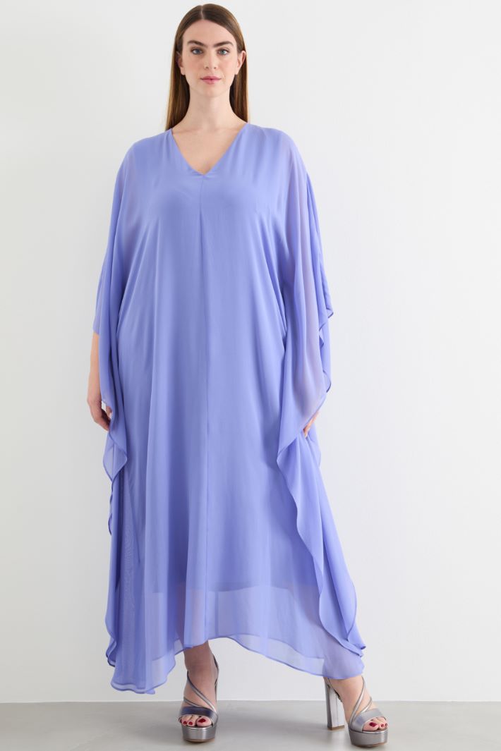 Loose-fit georgette dress Intrend - 2