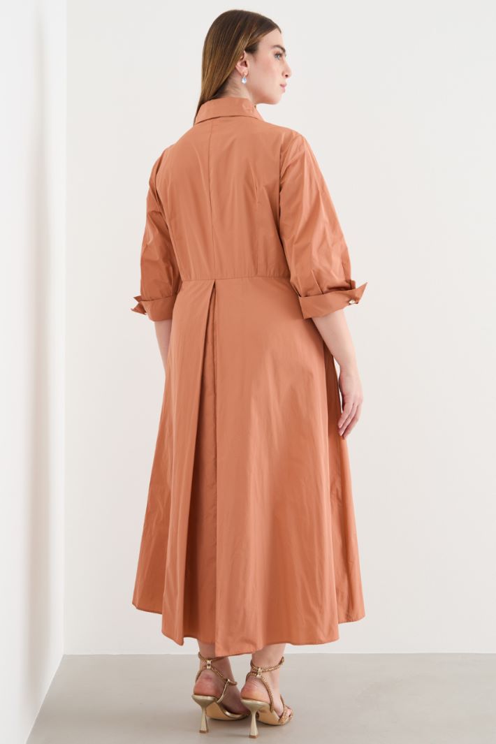 Taffeta midi dress Intrend - 4