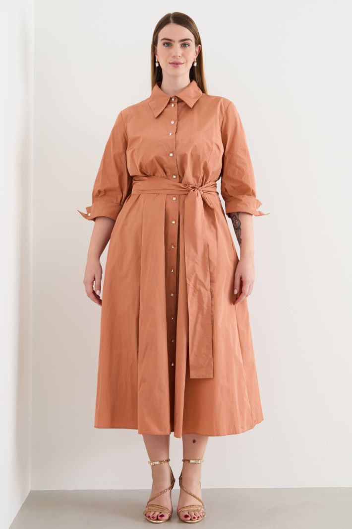 Taffeta midi dress Intrend - 2