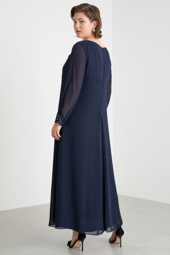 Crepe georgette dress Intrend - 4