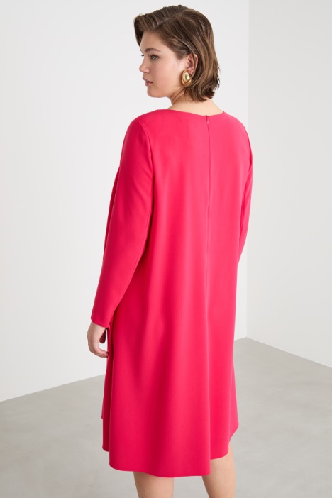 Abito in cady con cut-out