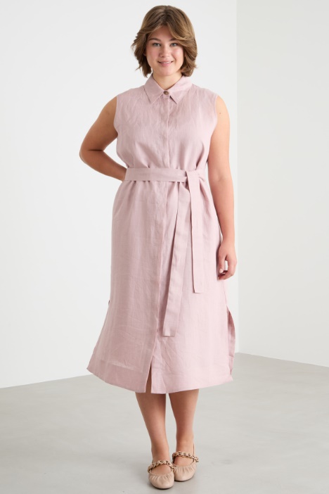 Abito chemisier in tela