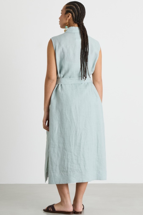 Abito chemisier in tela