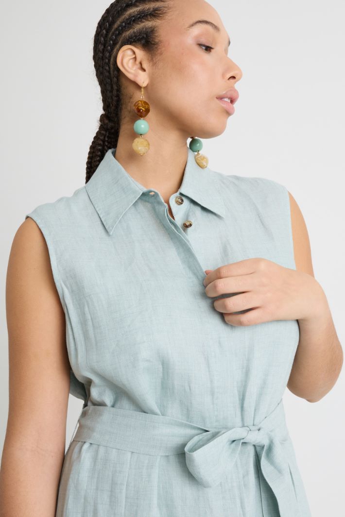 Abito chemisier in tela Intrend - 3