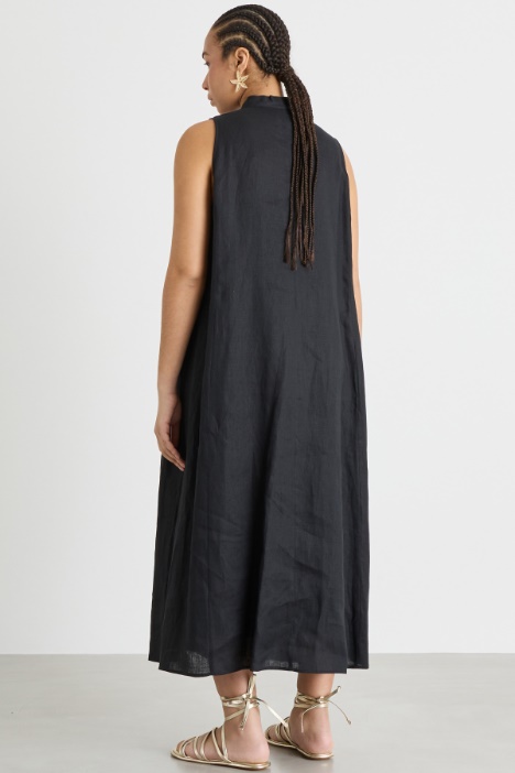 Abito svasato in tela