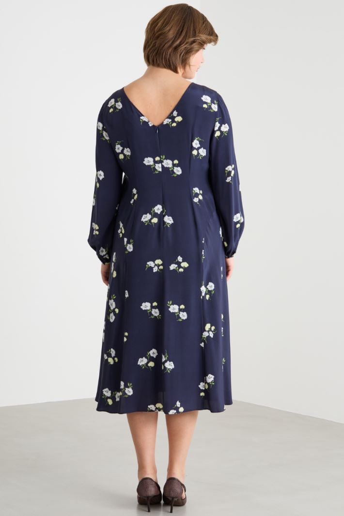 V-back midi dress Intrend - 4