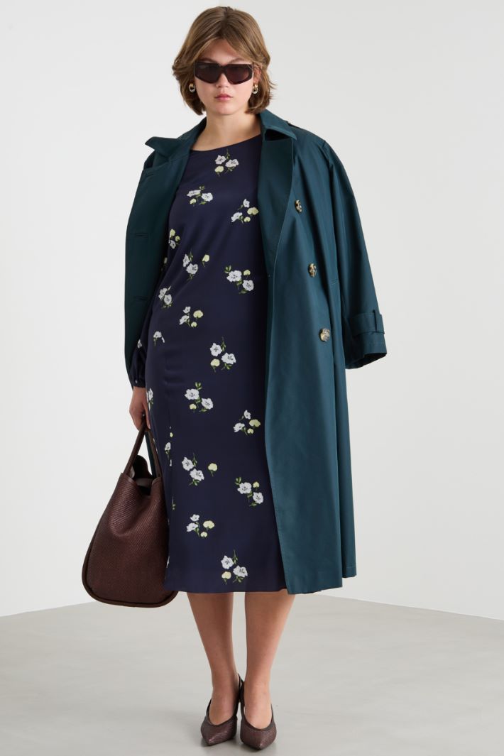 V-back midi dress Intrend