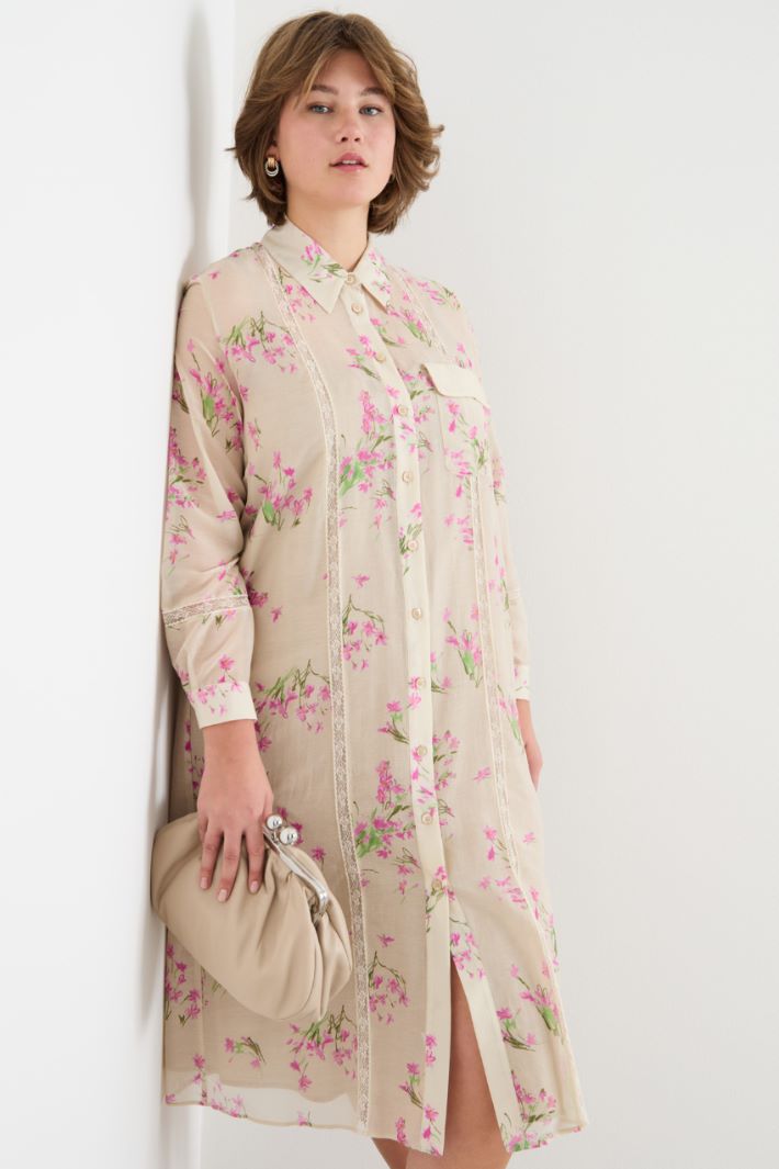 Printed voile dress Intrend - 2