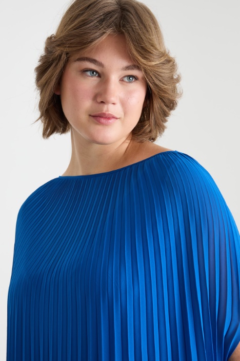 Casacca in georgette plissé