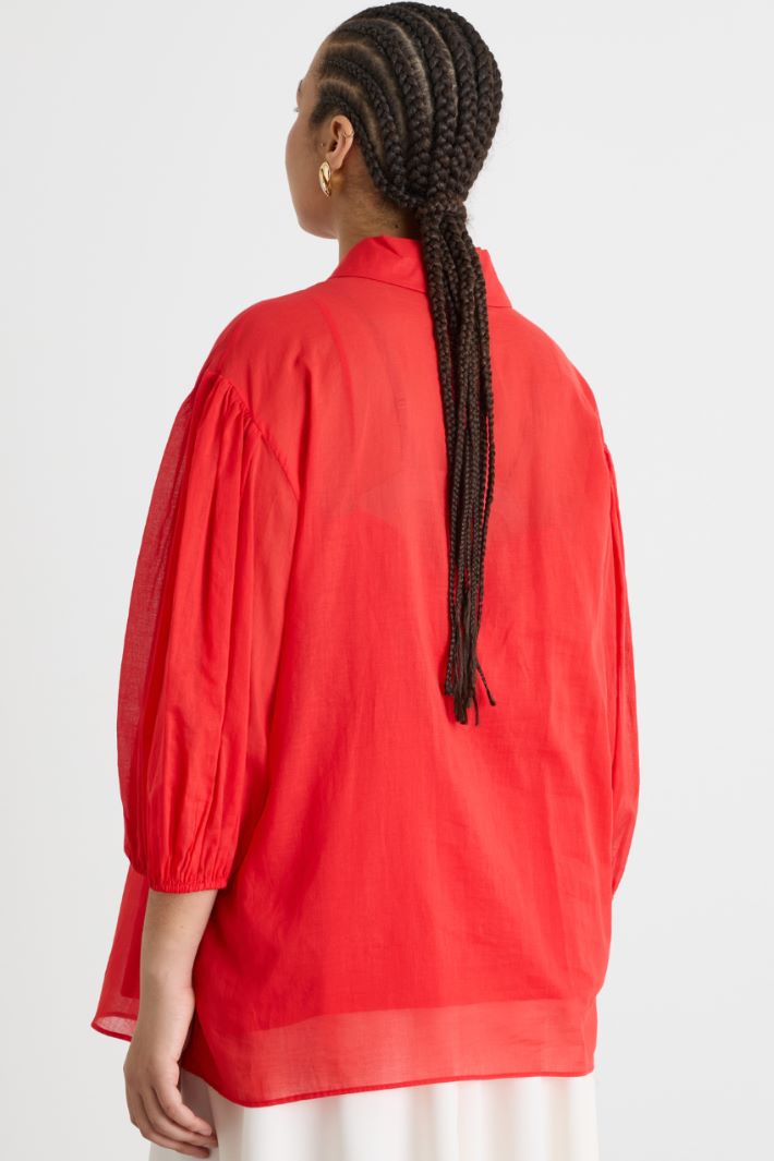 Casacca in voile con manica balloon Intrend - 4