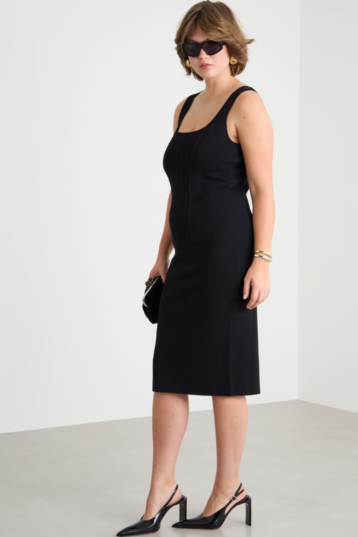 Knit sheath dress Intrend - 2