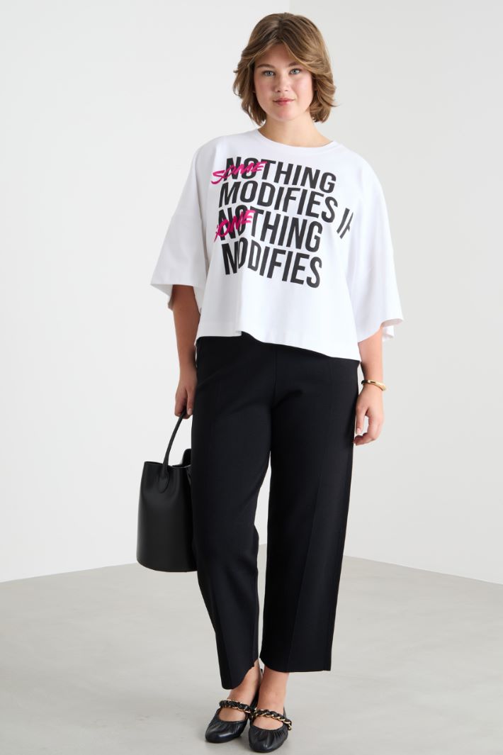 Knit trousers Intrend