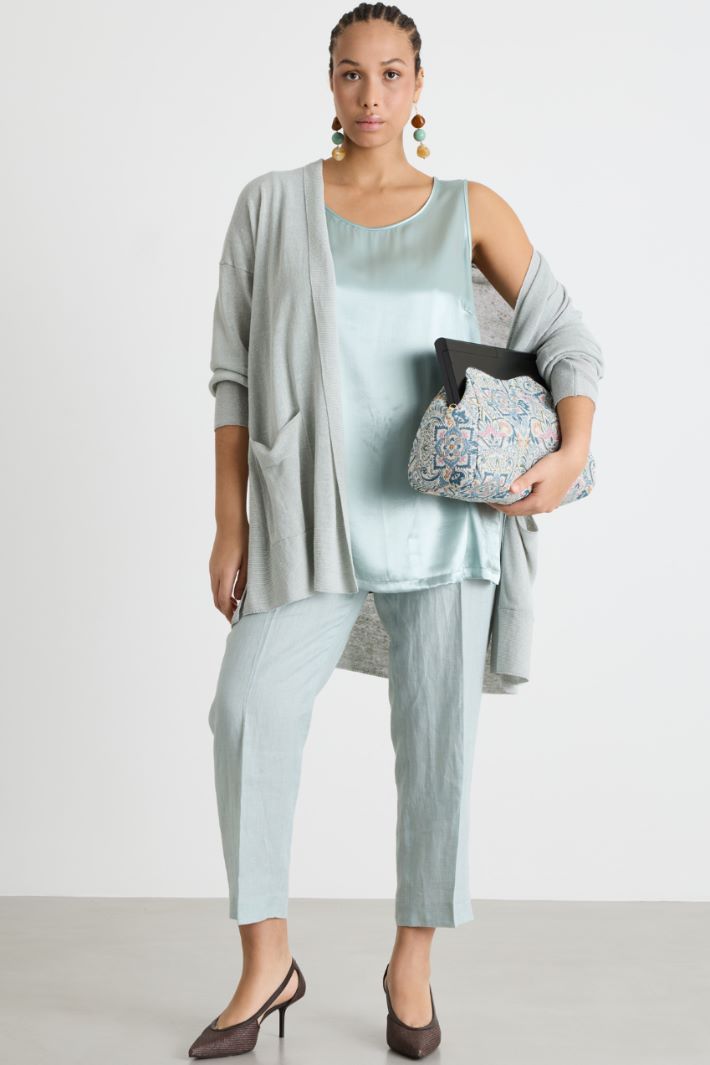 Cardigan con cintura Intrend