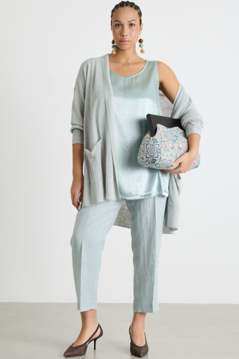 Cardigan con cintura Intrend