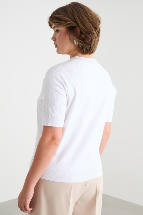 Cardigan a maniche corte